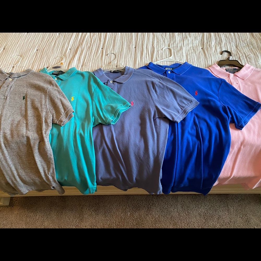 POLO quarter button up shirts